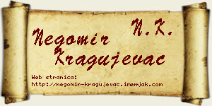 Negomir Kragujevac vizit kartica